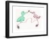 Love Birds-Carla Martell-Framed Giclee Print