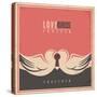 Love Birds-Lukeruk-Stretched Canvas