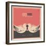 Love Birds-Lukeruk-Framed Art Print