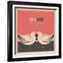 Love Birds-Lukeruk-Framed Art Print