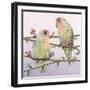 Love Birds-Pat Scott-Framed Giclee Print
