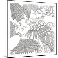 Love Birds-Pam Varacek-Mounted Art Print