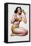 Love Birds-Enoch Bolles-Framed Stretched Canvas