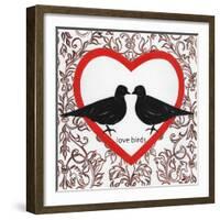 Love Birds-Gigi Begin-Framed Giclee Print