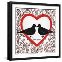 Love Birds-Gigi Begin-Framed Giclee Print