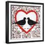 Love Birds-Gigi Begin-Framed Giclee Print