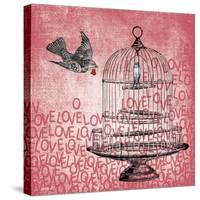 Love Birds-Erin Clark-Stretched Canvas