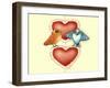 Love Birds-Cherie Roe Dirksen-Framed Giclee Print