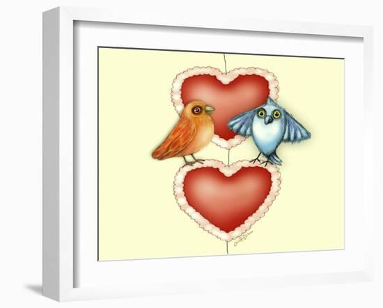 Love Birds-Cherie Roe Dirksen-Framed Giclee Print