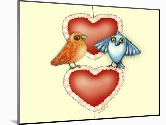 Love Birds-Cherie Roe Dirksen-Mounted Giclee Print