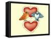 Love Birds-Cherie Roe Dirksen-Framed Stretched Canvas