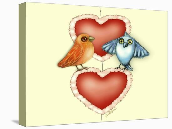 Love Birds-Cherie Roe Dirksen-Stretched Canvas