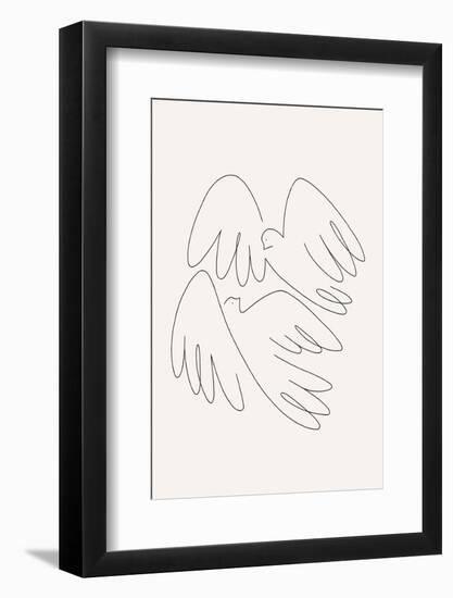 Love Birds-Kit Agar-Framed Photographic Print