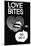 Love Bites Noir-null-Mounted Poster