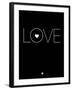 Love Black-NaxArt-Framed Art Print