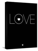 Love Black-NaxArt-Stretched Canvas