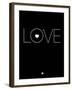 Love Black-NaxArt-Framed Art Print