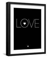 Love Black-NaxArt-Framed Art Print