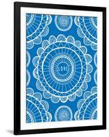 Love Blue-Susan Claire-Framed Art Print