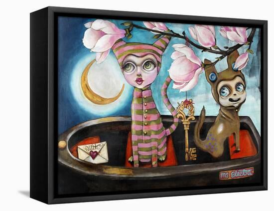 Love Boat-Coco Electra-Framed Stretched Canvas