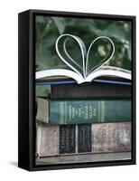 Love Books I-Katie Guinn-Framed Stretched Canvas
