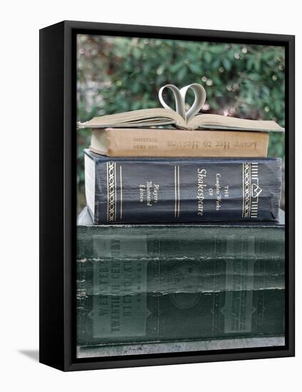 Love Books II-Katie Guinn-Framed Stretched Canvas