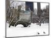 Love Bridge in Central Park, Winter-Igor Maloratsky-Mounted Art Print