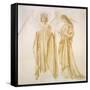 Love Bringing Alcestis Back from the Grave-Edward Burne-Jones-Framed Stretched Canvas