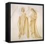 Love Bringing Alcestis Back from the Grave-Edward Burne-Jones-Framed Stretched Canvas