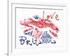 Love Britannia-null-Framed Art Print