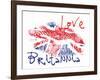 Love Britannia-null-Framed Art Print