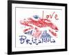 Love Britannia-null-Framed Art Print