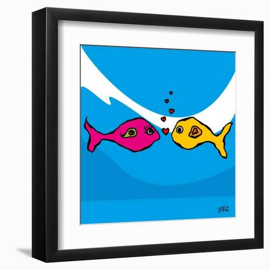 Love Bubbles-Yaro-Framed Art Print