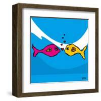 Love Bubbles-Yaro-Framed Art Print