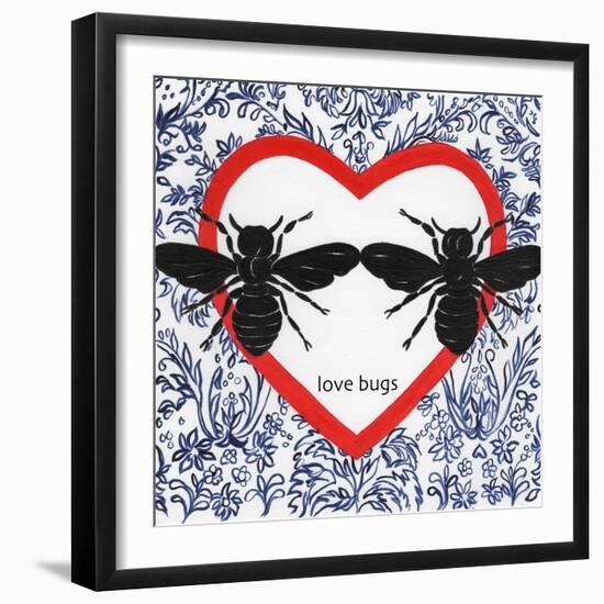 Love Bugs-Gigi Begin-Framed Premium Giclee Print