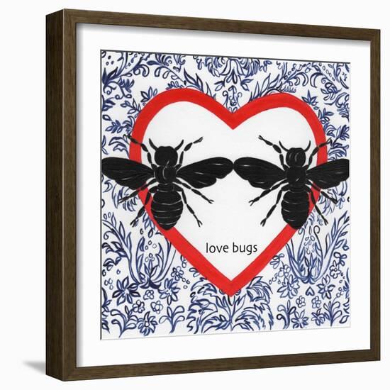 Love Bugs-Gigi Begin-Framed Giclee Print