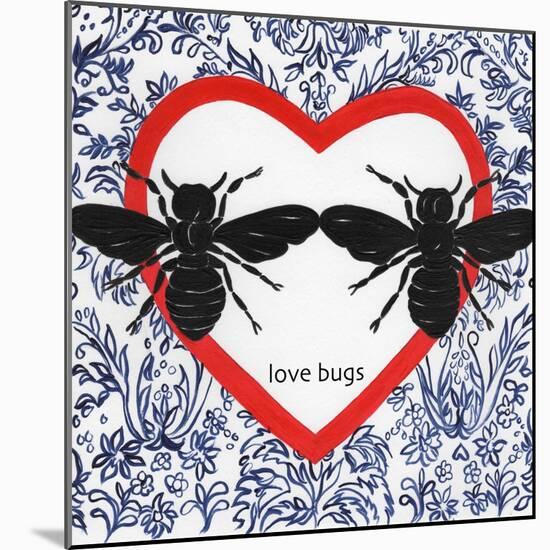 Love Bugs-Gigi Begin-Mounted Giclee Print
