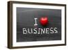 Love Business-Yury Zap-Framed Premium Giclee Print