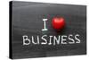 Love Business-Yury Zap-Stretched Canvas