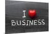 Love Business-Yury Zap-Mounted Art Print