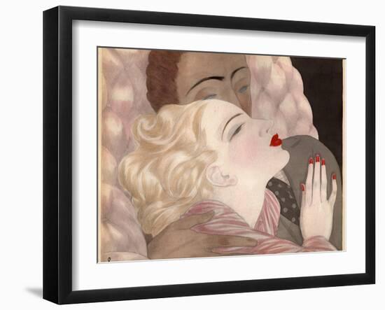 Love by Le Pape-Vintage Apple Collection-Framed Giclee Print