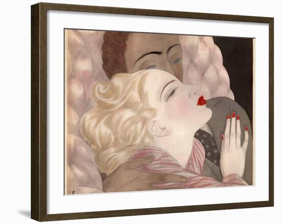 Love by Le Pape-Vintage Apple Collection-Framed Giclee Print