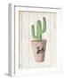 Love Cactus 1-Kimberly Allen-Framed Art Print