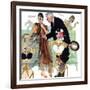 Love Came Late  - Saturday Evening Post "Leading Ladies", August 4, 1956 pg.28-Joe de Mers-Framed Giclee Print