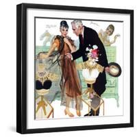 Love Came Late  - Saturday Evening Post "Leading Ladies", August 4, 1956 pg.28-Joe de Mers-Framed Giclee Print