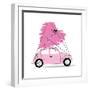 Love Car-Martina Pavlova-Framed Art Print