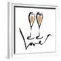 Love  Champagne-OnRei-Framed Premium Giclee Print