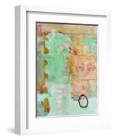 Love Circle Abstract-Blenda Tyvoll-Framed Art Print