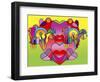 Love Color Heart-Howie Green-Framed Giclee Print