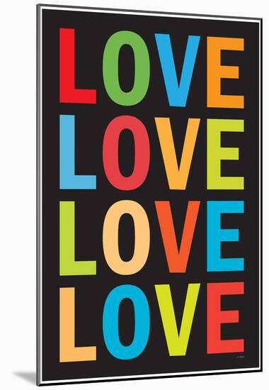 Love (Colorful 2) Art Poster Print-null-Mounted Poster
